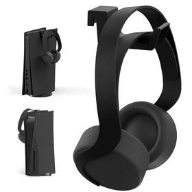 0595blk Nexigo Ps5 Headphone Holder Minimalist Design Mini Hanger Black