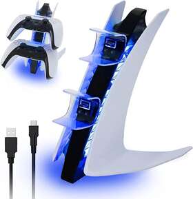Nexigo-ps5-0557wht-dock Nexigo Ps5 Dualsense Controller Charger Special Edition Wireless