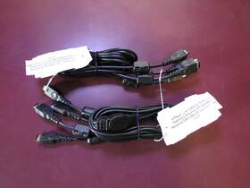 Kmd-gba-2821 Nf Lot Of Two 4 Player Link Cables Gameboy Advance Sp - 2