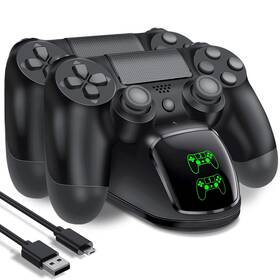 Aub09l4kfwgq Ninjoygo Ps4 Controller Charger Dock Station Remote Charging With Fast-ch