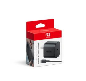 Nintendo 004549688477 Switch 2 Ac Adapter Black - Portable