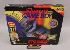 Nintendo 045496820138 Super Game Boy Snes Gb Adapter Acc With Big Box Players Guide Manual
