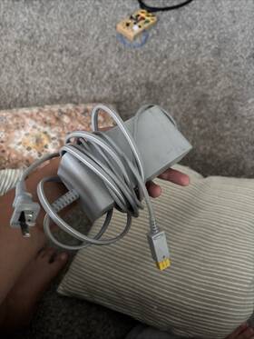 08h01 Nintendo Wii U Power Cord And Cable Hdmi