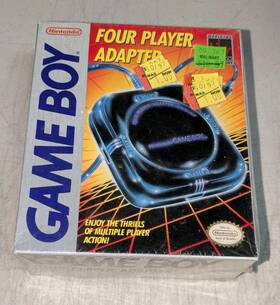 46743 Nintendo Game Boy Oem Original Four Player Adapter New Mostly Sealed