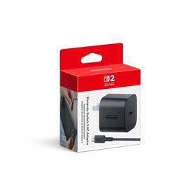 Nintendo 680358154923 Switch 2 Ac Adapter Replacement Power Black Beeaasska