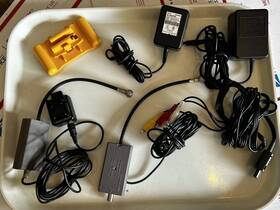 Nintendo 696397163598 Lot Of Nes Snes N64 Gamecube Game Boy Cables And Adapters Bundle