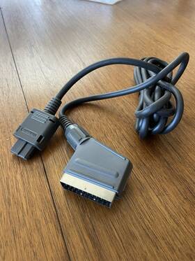 Nintendo 902370501186 Superfamicom Official Rgb Scart Cable Oem