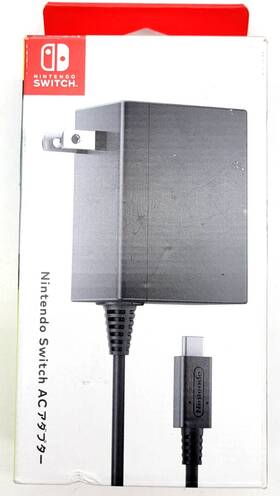 Nintendo 902370535747 Original Switch Gaming Console Ac Adapter - Black Brand New