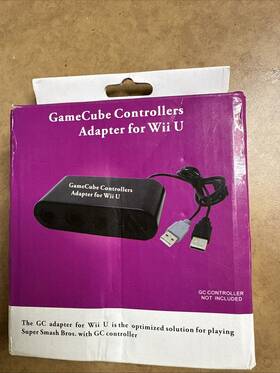 Dh-dw0022-1 Nintendo Gamecube Gc Controller Adapter Switch Wii U Pc Brand New