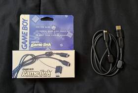 Dmg-14 Nintendo Official Gameboy Color Game Link Cable With Adapter
