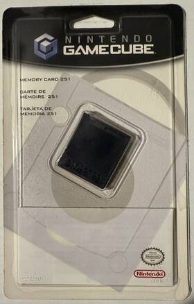 Nintendo Gamecube 045496950507 New Memory Card 251 Made In Japan