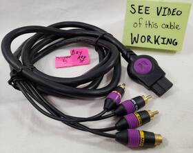 Gl-250 Nintendo Monster Cable Gamecube Snes N64 Super S-video Svideo Composite