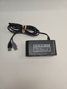 Hhc-w201c Nintendo Hhcw201c Gamecube Controller Adapter - Wii U Pc And Switch Ngc