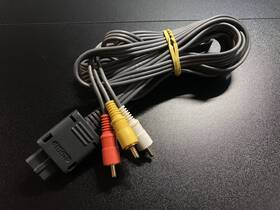 Ie013 Nintendo Hori Oem Rca Av Audio Video Cable Sfc Snes Super Famicom Gamecube Ngc N64