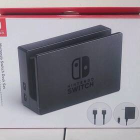 Ldi-080623-f25 Nintendo Switch Dock Set Black With Ac Adapter And Hdmi Cable For Console