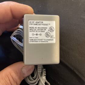 Muld3503250 Nintendo Game Boy Pocket Ac-dc Adapter Power Supply Tested