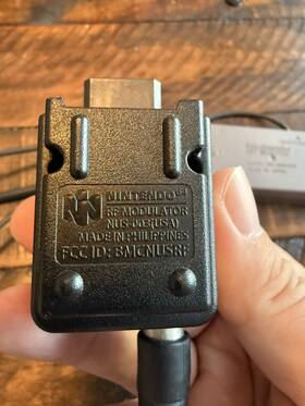N64gg83248i304 Nintendo 64 Rf Switch Modulator For N64 Snes