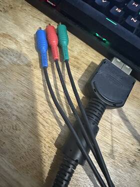 Nlr-s004 Nintendo Gamecube Official Component Video Cable Dol-010