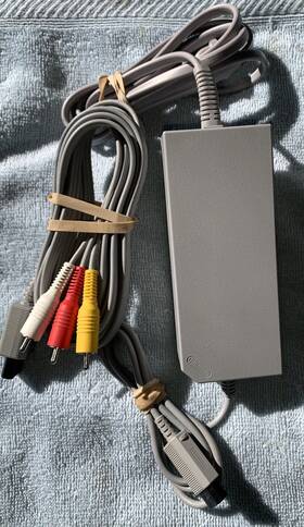 Rlv-002 Nintendo Oem Wii Ac Power Supply Original Adapter Free Shipping