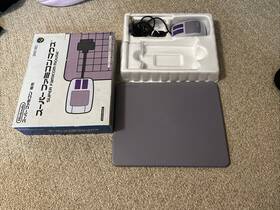 Shvc-ms1 Nintendo Super Famicom Mouse Controller 1992 With Box Pad Japan #179