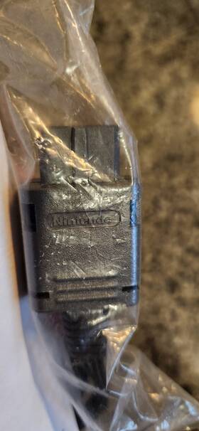 Snsaav21714 Nintendo Snes/n64 Oem Official Av Cable Brand New Factory Sealed Grey Tip