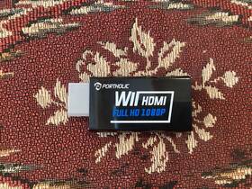 Nintendo Su-wii005-2 Portholic Wii To Hdmi Converter 1080p For Full Hd Device Black