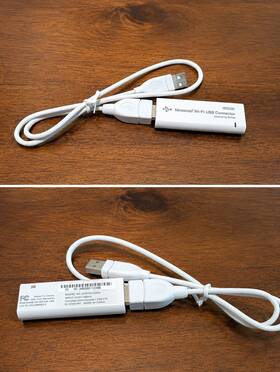 Nintendo W010 Wi-fi Usb Connector Nrt-010 Usa White Adapter For Wii/ds Console
