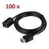 Ns-gsnesec100pk18 Insignia New Lot Of Controller Extension Cable Nintendo Nes Snes