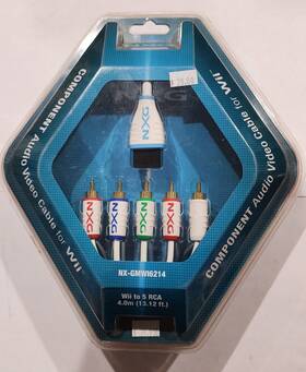 Nxg Game Gadgets 675223335026 Component Audio Video Cable For Wii See Pics