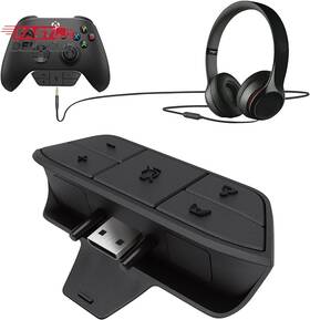 Olclss 313054323354 Stereo Headset Adapter For Xbox One Black 3.5mm Audio Jack Compatible With Xb