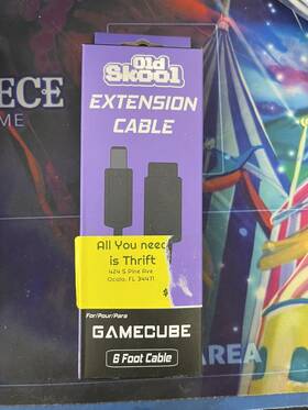 Old Skool 645871907784 Nintendo Gamecube - Controller Extension Cable 6ft