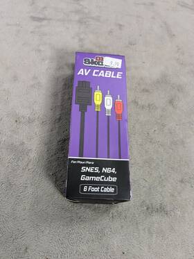 Os-2154 Old Skool - Av Cable For Snes / N64 Gamecube