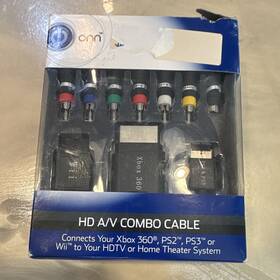 Onn. Onn315mn02 Onn. Hd A/v Combo Cable 9ft Component/rca For Xbox 360 Ps2 Ps3 Wii