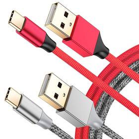 Oritikur 778365188557 Charger Cable For Ns Switch And Xbox Elite Series 2-2 Pack 10ft Nylon Black