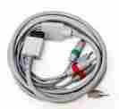 Os-2161b Old Skool Wii Component Av Cable For Nintendo And U To Hdtv 630158472161