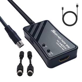 Oudiwei 445042521541 Hdmi Cable For Sega Genesis Md1/md2 Snk Consoles Supports 1080p/720p Switching