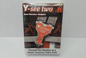 P.i. Engineering 703273188504 P.i Y-see Two Dual Monitor Adapter Ps/2 Computer Video New Sealed