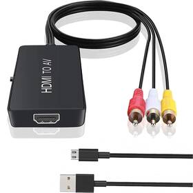 Peduu 609921731651 Hdmi To Rca Older Tv Adapter