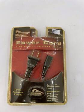Pelican 708056400620 New Power Cord Ps Ps2 Xbox Dreamcast And Sega Saturn
