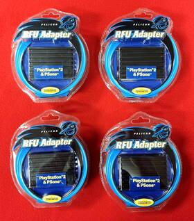 Pelican 708056590147 Universal Rfu Adapters Ps2/psone Adapter Brand New In Box Lot Of 4