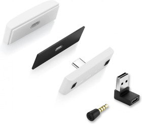 Pepper Jobs Dual Bluetooth 5.0 Usb-c Adapter Compatible With White