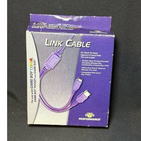 P24-406 Performance Link Cable 4ft. Purple For Game Boy Color Pocket Console