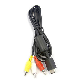 Hxr-6-12759 Playstation 2 Ps3 Ps1 Audio Video Av Cable Bulk Hexir New Ps2 Rca Adapter