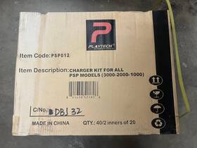 Playtech 801638521826 New Psp 1000 2000 3000 Charge Kit Car Adapter Ac Data And Usb Cable Case Of 40