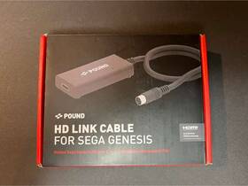 Pound Technology 755320678407 Official Hd Link Cable For The Sega Genesis Hdmi