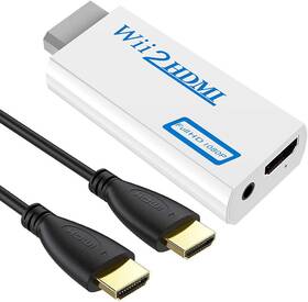 Power Prime 726084116481 Snllmzi Wii To Hdmi Adapter Converter With 3.5mm Audio Jack And 1080p 720p Ou