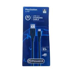Powera 617885007323 Playstation 4 Usb 2.0 Charging Cable 6.5ft Console Controller Brand New