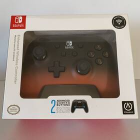 Powera 617885021787 Orange Fade Enhanced Wireless Controller Nintendo Switch New Discontinued