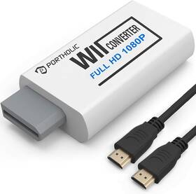 Proxxi 744110747065 Wii To Hdmi Converter 1080p With Audio Jack For And U Compatibility
