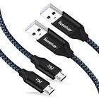Ps4 Controller Wire Iseeker Kit 2-pack 15ft Micro Usb Cable Xbox Charging For 4
